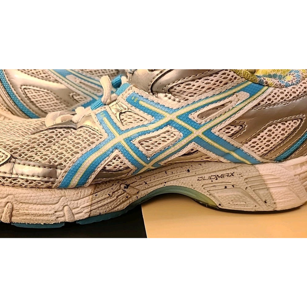 Asics Running Shoes Womens Size 7.5 Gel Duomax Gray Blue T27BQ Sneakers Gym - Picture 6 of 13